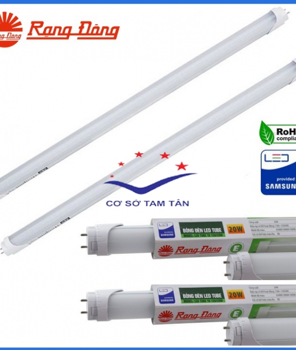 Bóng đèn LED 1m2 tuýp nhôm nhựa