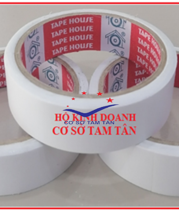 Băng keo 2 mặt 2,5 cm Tape house