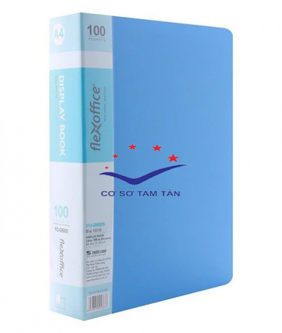 Bìa nhựa 100 lá A4, TL (FO-DB05)
