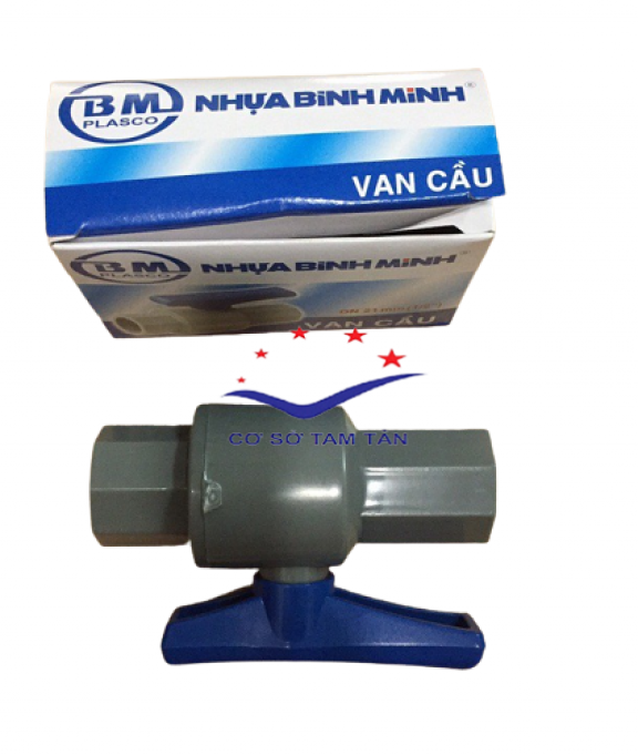 Van nhựa PVC bình minh 21mm
