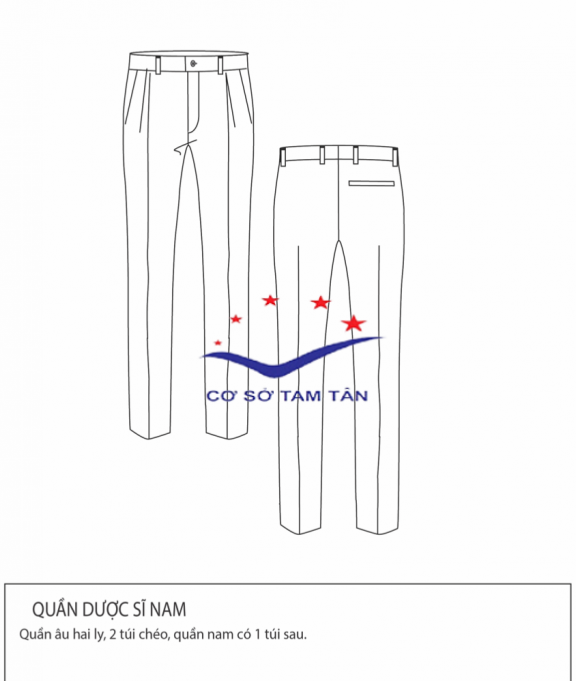 Quần dược sĩ nam