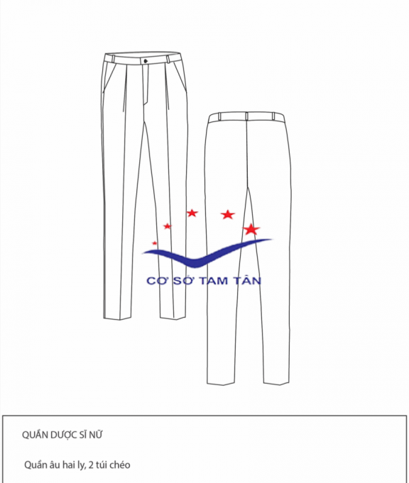 Quần dược sĩ nữ