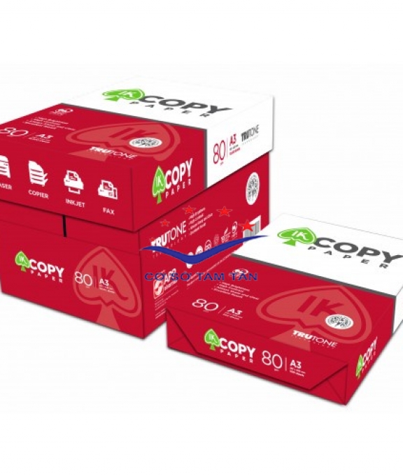 Giấy A4 IK copy 80 gsm