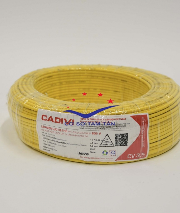 Dây điện Cadivi CV 3.5 