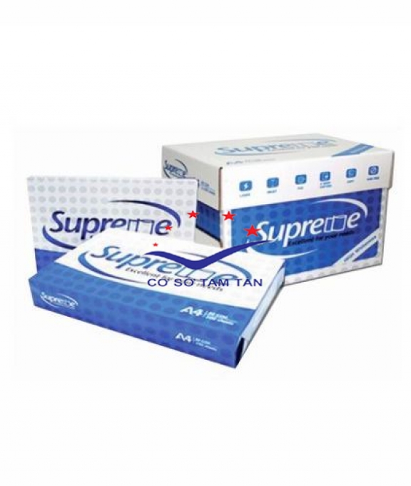Giấy A4 Supreme ĐL 80gsm