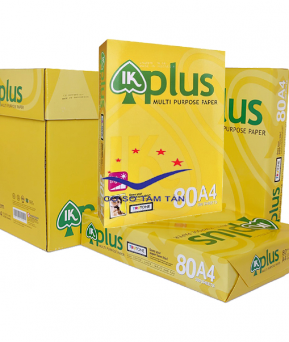 Giấy A4 IK Plus 80 gsm