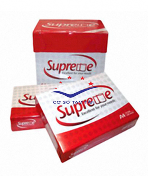 Giấy in A4 Supreme ĐL 70gsm