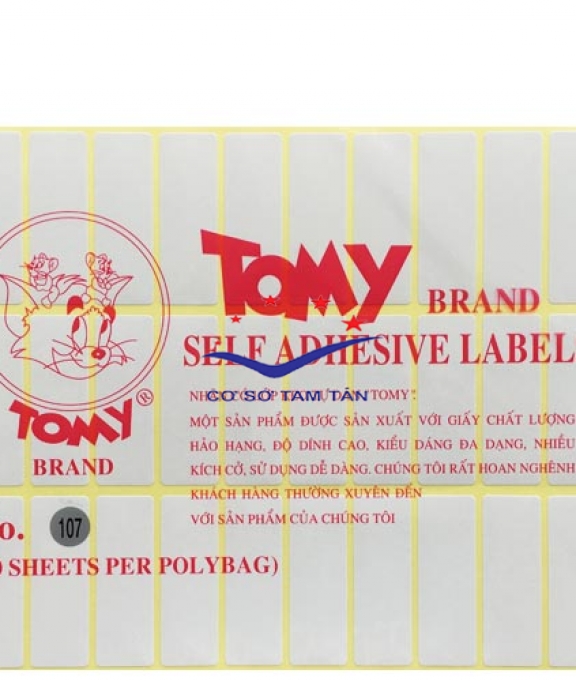 Giấy Decal Tomy