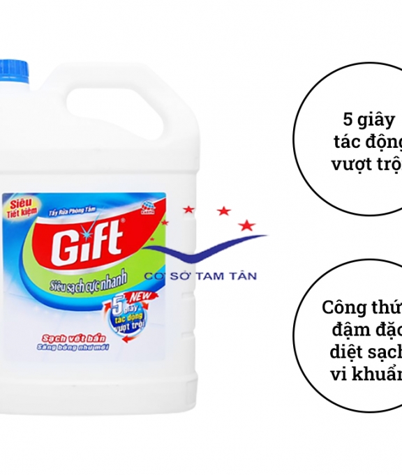 Nước toilet siêu sạch đậm đặc 4kg