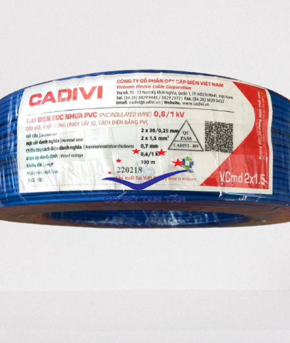 Dây điện đôi 2x2.5 Daphaco