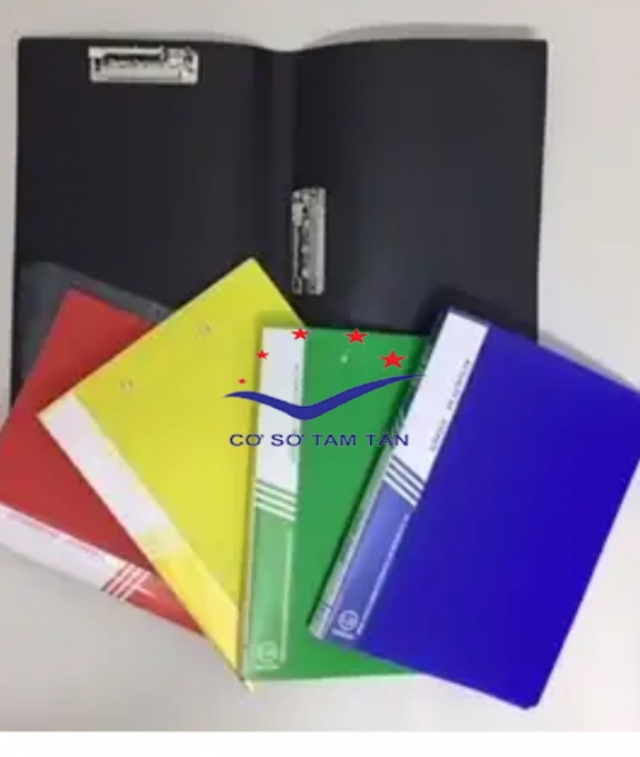 Bìa nhựa 2 kẹp A4