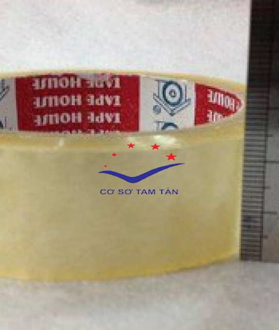 Băng keo trong 2.5cm Tape house