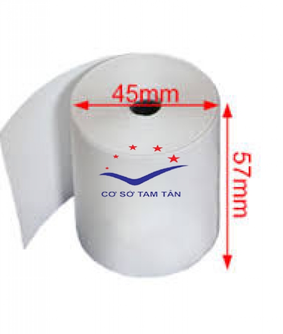 Giấy in nhiệt 57x45(mm)