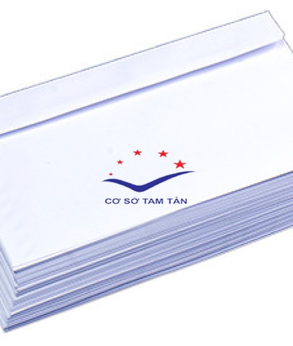 Bao thư 12 x 22 (cm) Giấy ford 80gsm
