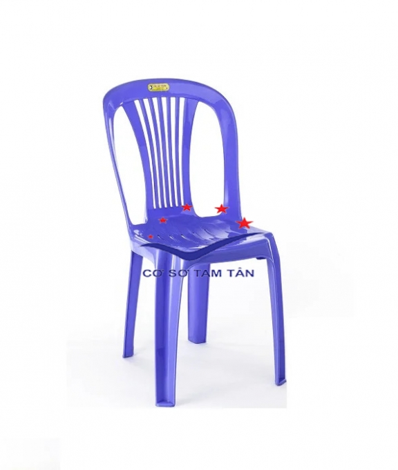 Ghế nhựa cao có tựa (Tân Lập Thành)