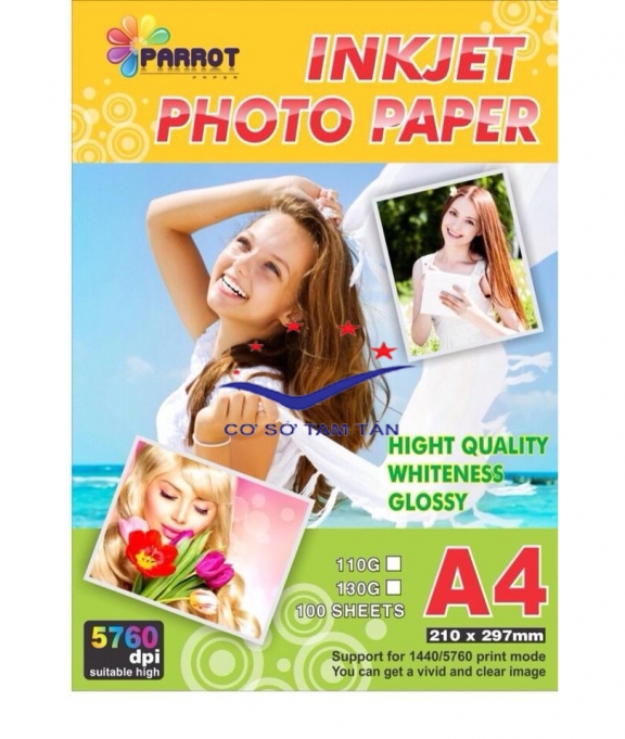 Giấy in màu Parrot (Định lượng 130gsm)